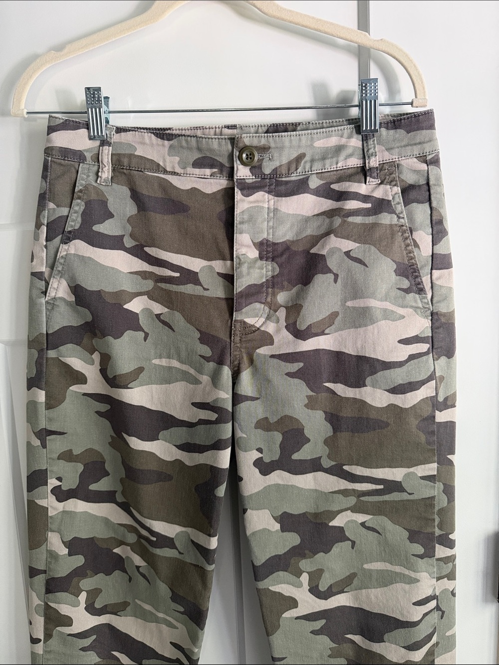 J. Crew camo pants